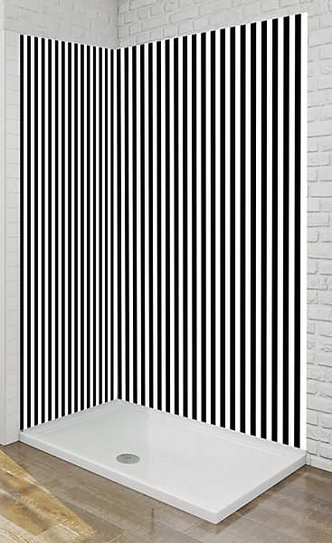 Panneau mural Alu Douche Salle de Bain LANA MAT 120 cm x 210 cm