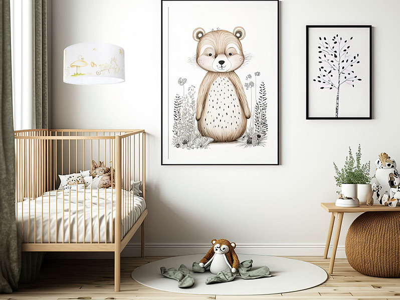 Lampa wisząca dziecięca Sweet Dreams40 cm wielokolorowa