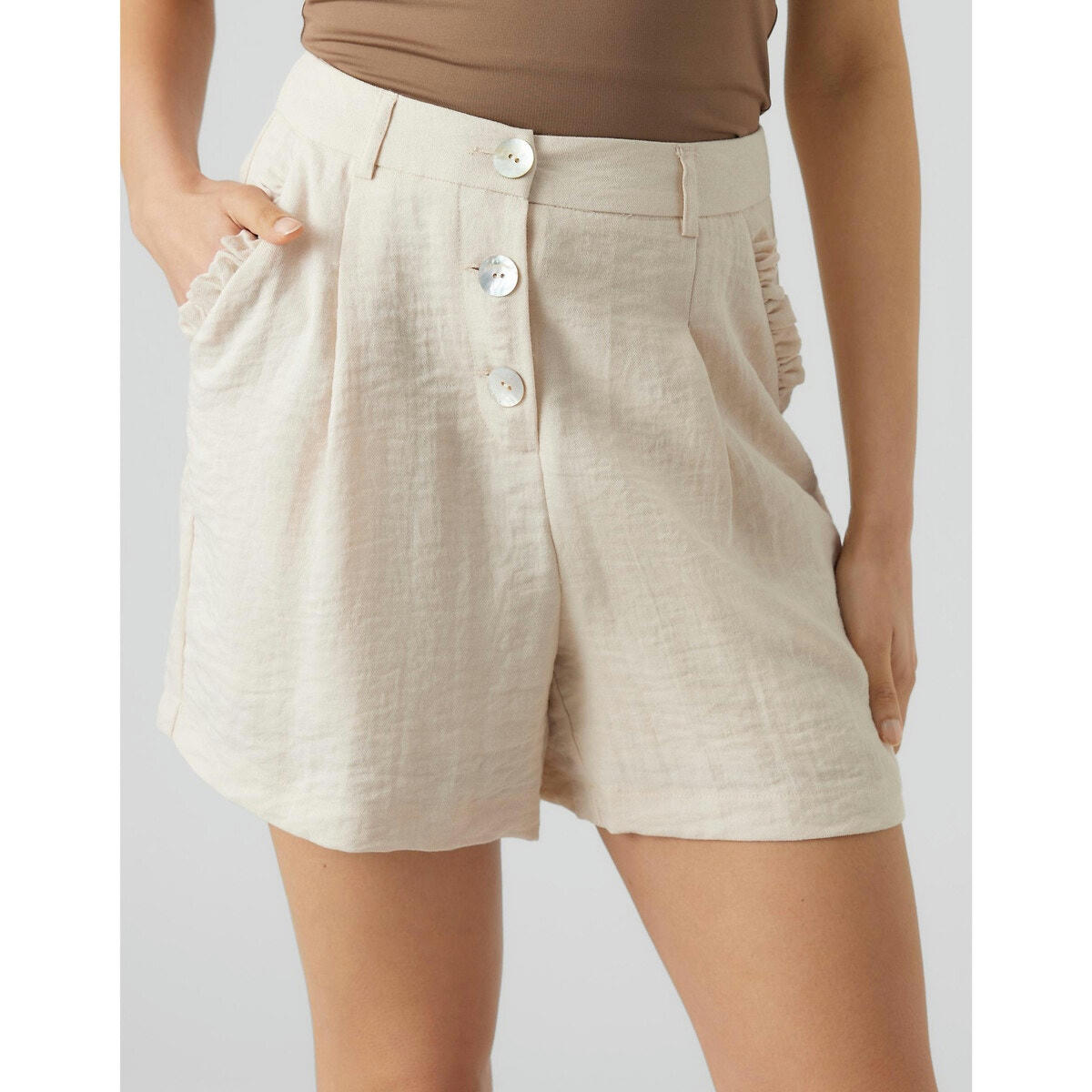 Short boutonné