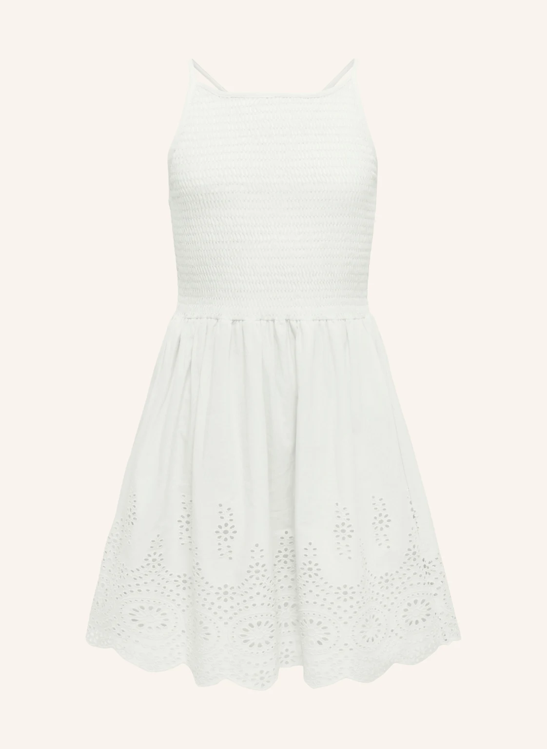 ONLY Kleid mit Lochspitze