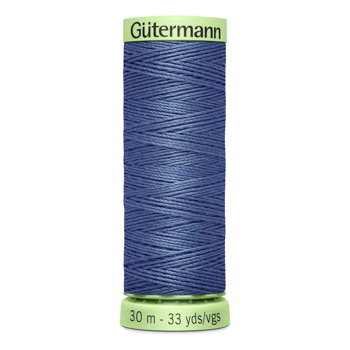 Gutermann Blue Top Stitch Thread 30m (112)