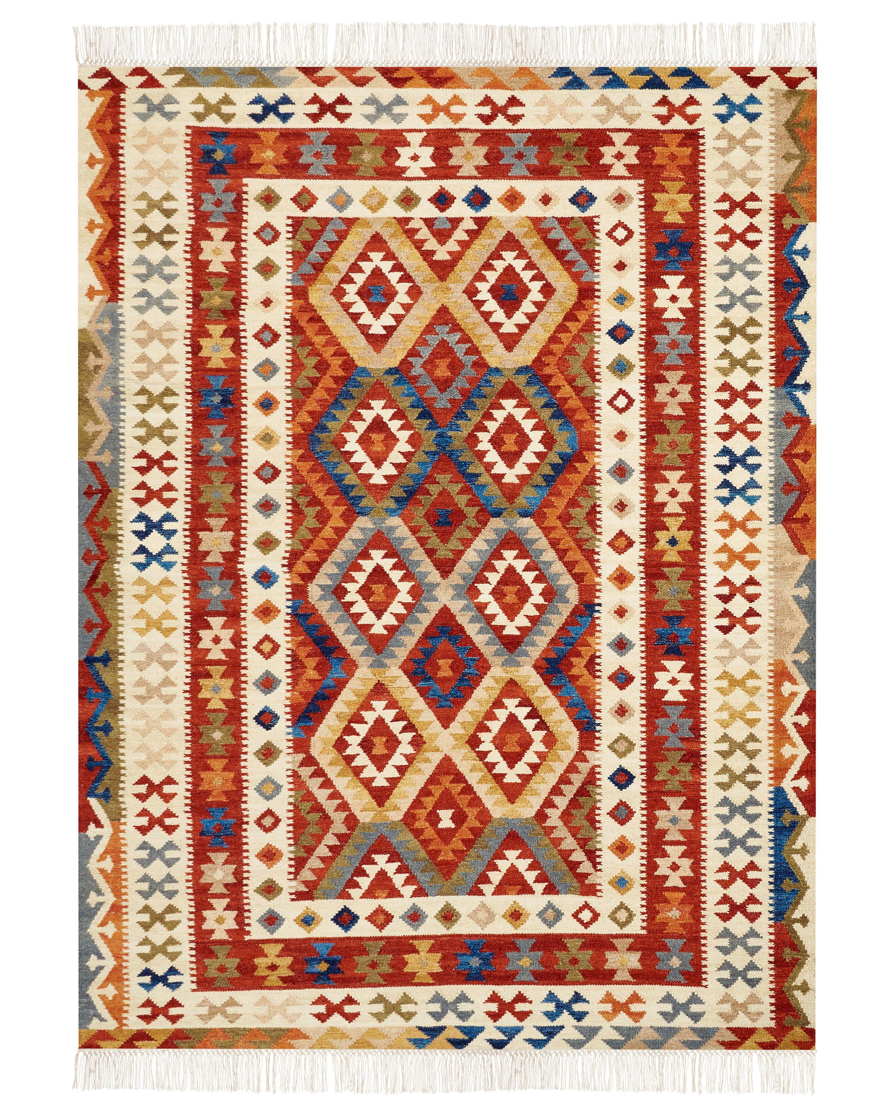 Rug OSHAKAN Multicolour 160 x 230 cm Wool Kilim
