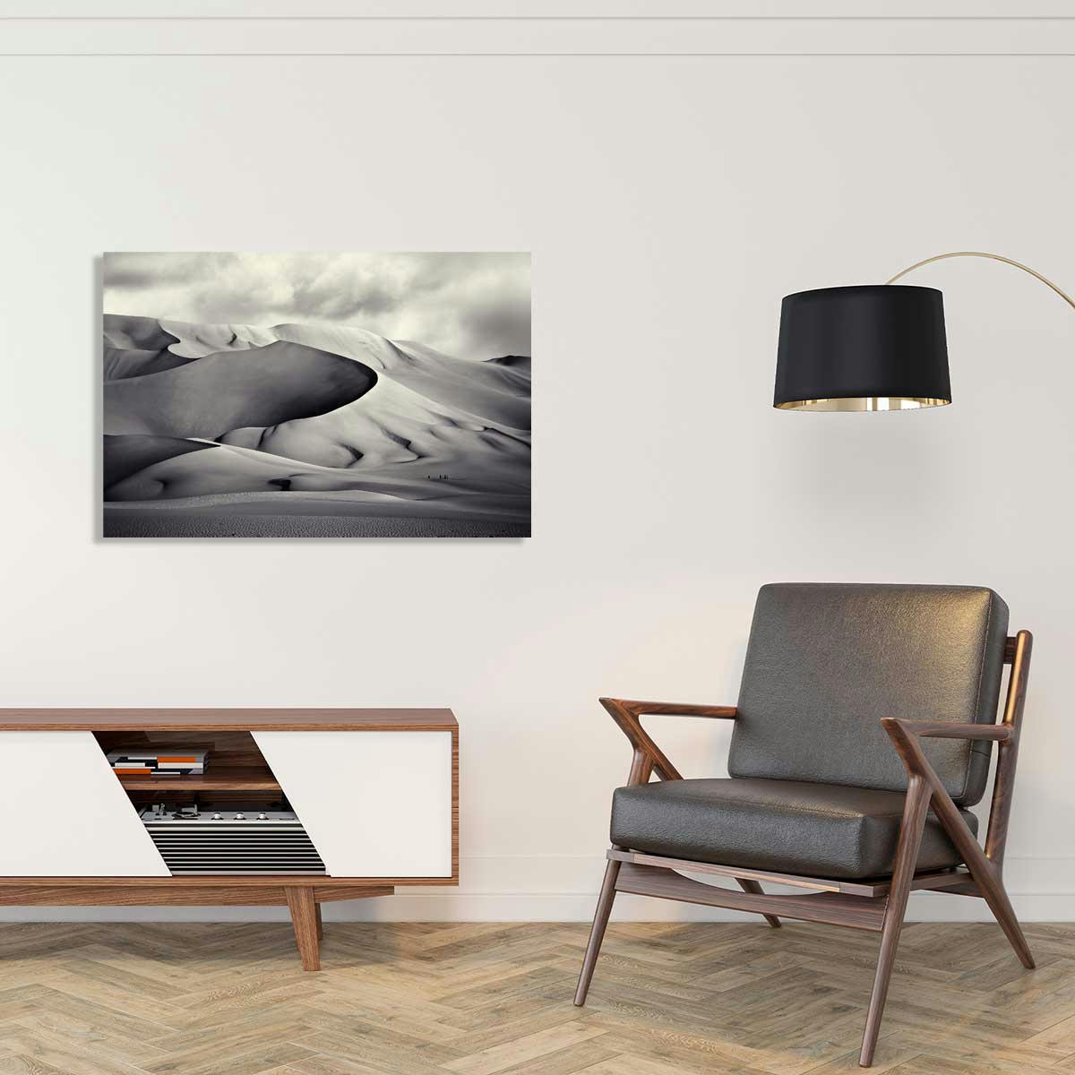 - Tableau désert du ténéré imprimé sur toile 90x60cm