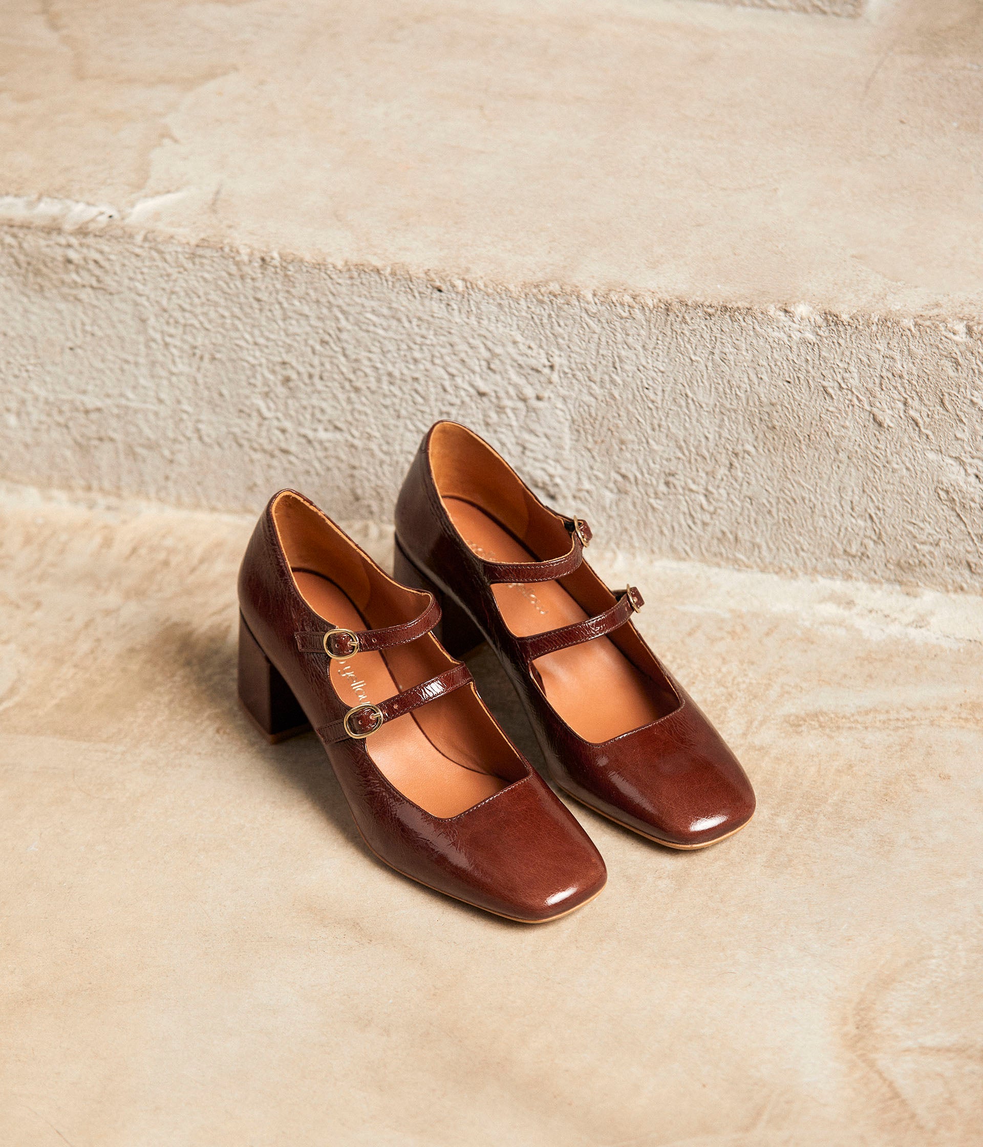 Babies marron vernies Irving
