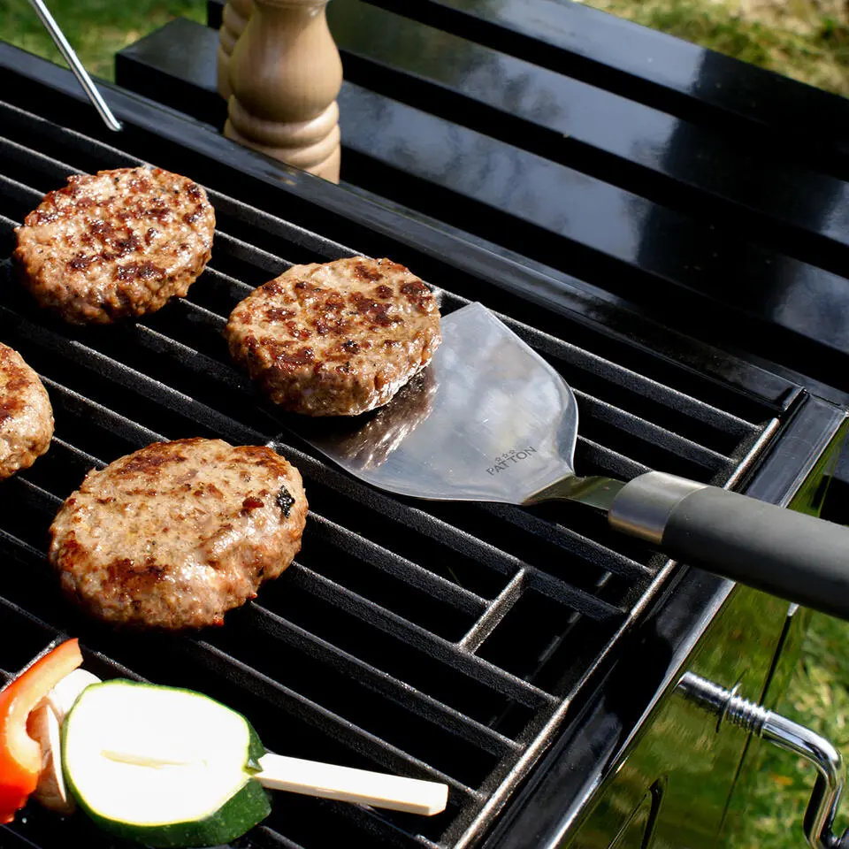 Patton Solid RVS Teppanyaki Spatel met Softgrip