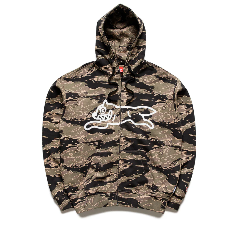 Ice Cream Tiger Hoodie - Camo