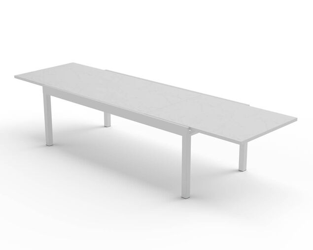 Frankie-Jette 13 Piece Extension Dining Setting - Bone