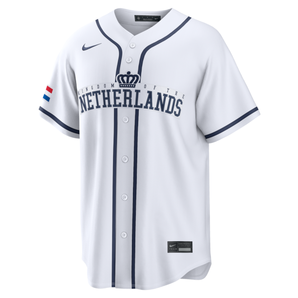 Xander Bogaerts Netherlands Baseball Nike 2026 World Baseball Classic Home Stadium Jersey - White