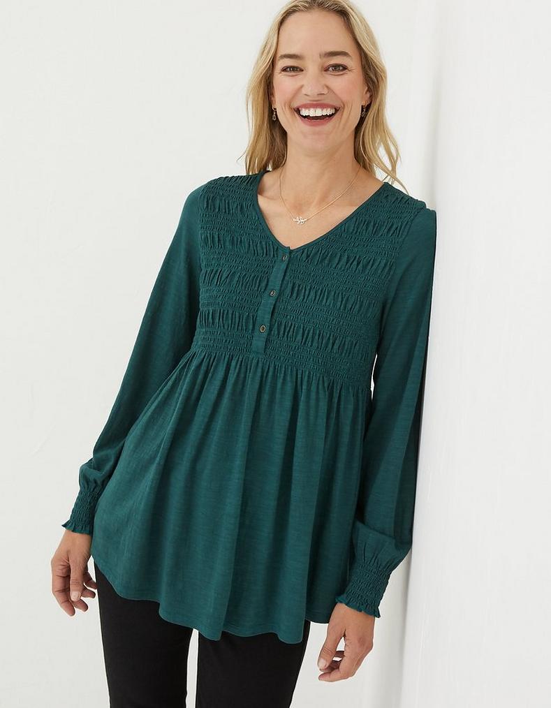 Beth Smocked Tunic