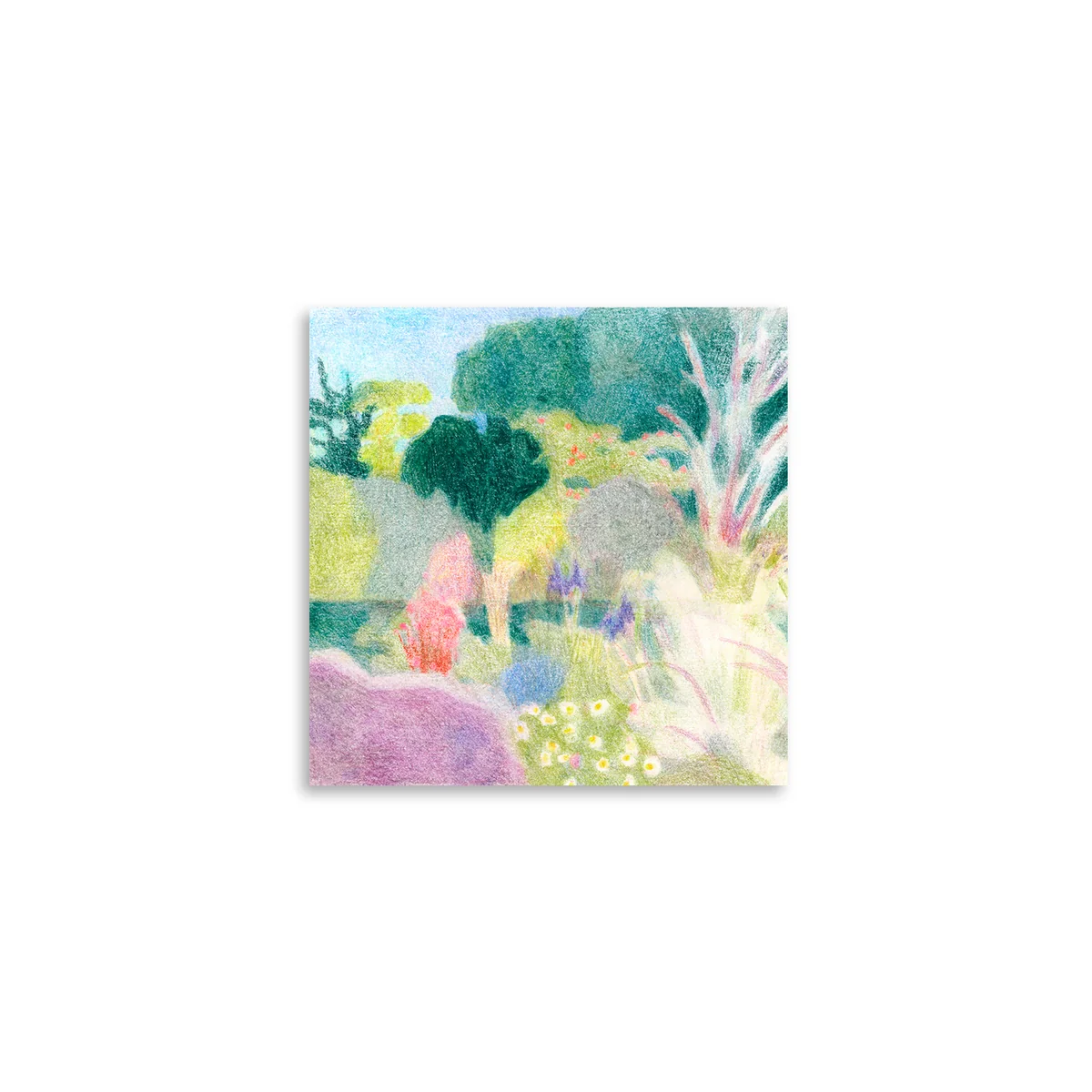 Paper Collective - Un Jardin à Kergoët Poster
