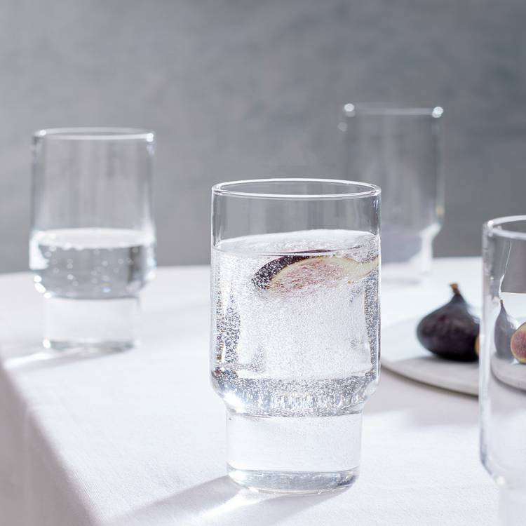 Designed by Sebastian Conran Set of 4 Hi Ball Glasses