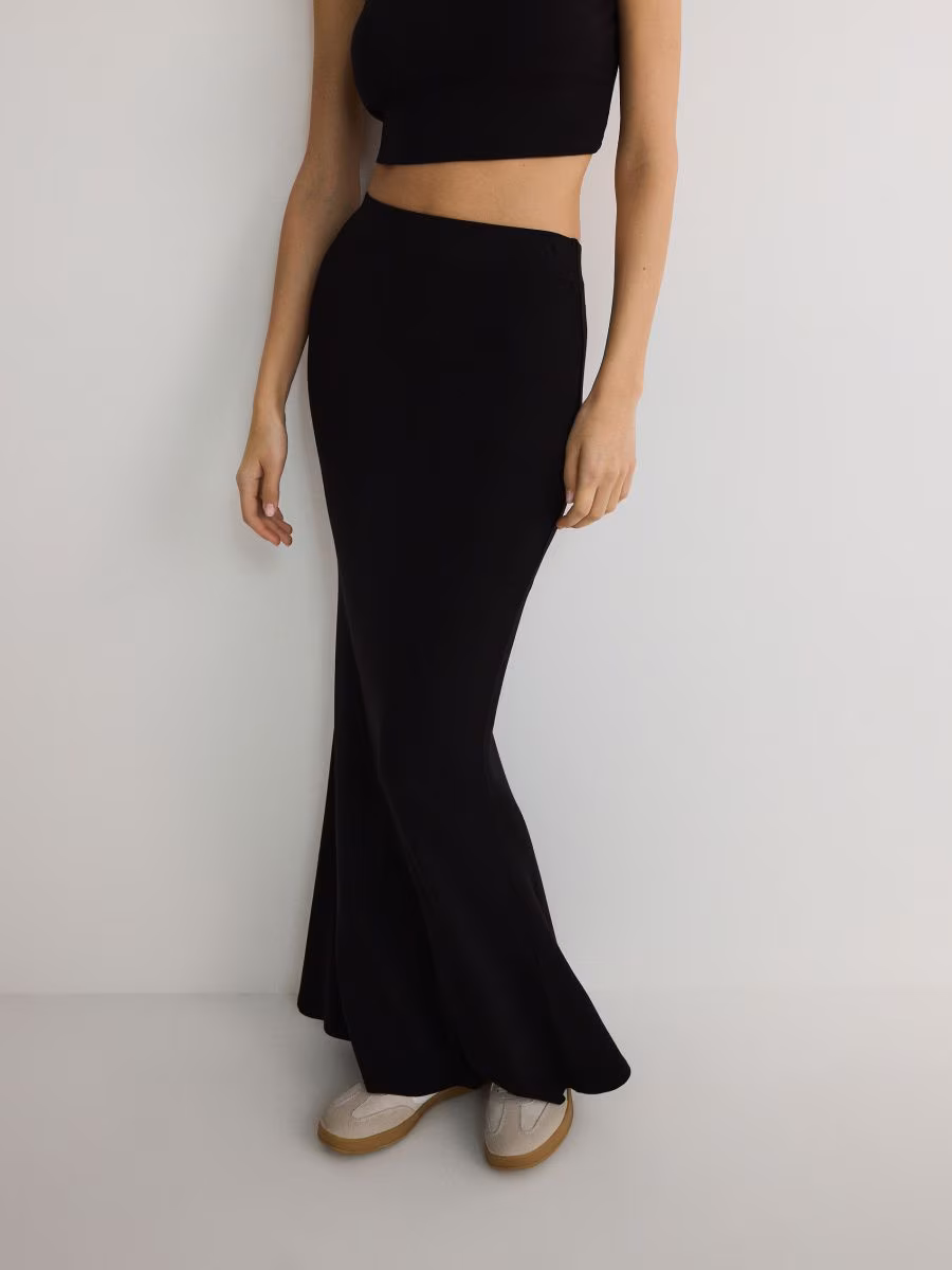 Viscose Rich Jersey Skirt