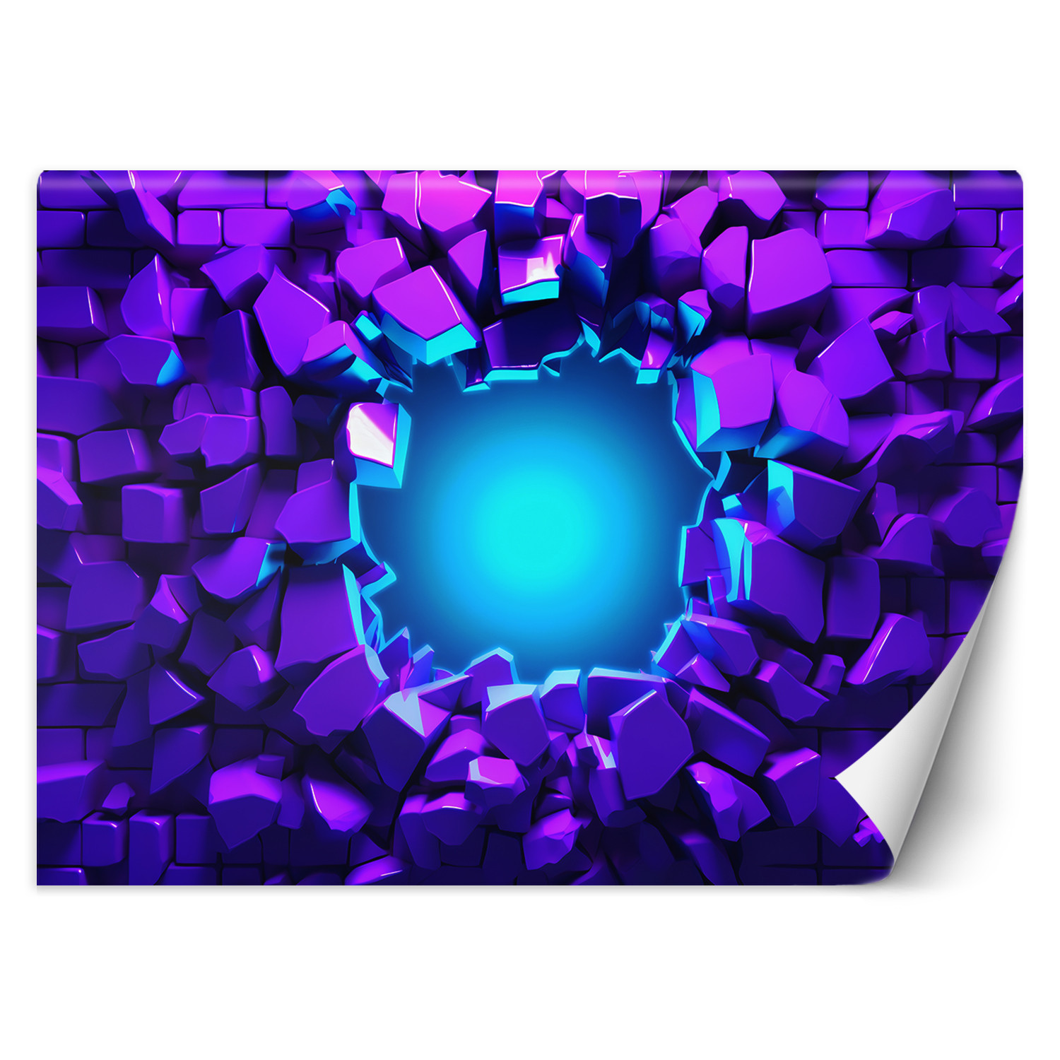 Feeby Fototapeta, Abstrakcyjny tunel 3D 150x105