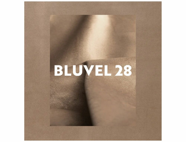 Krzesło tapicerowane CHIC VELVET GOLD beżowe