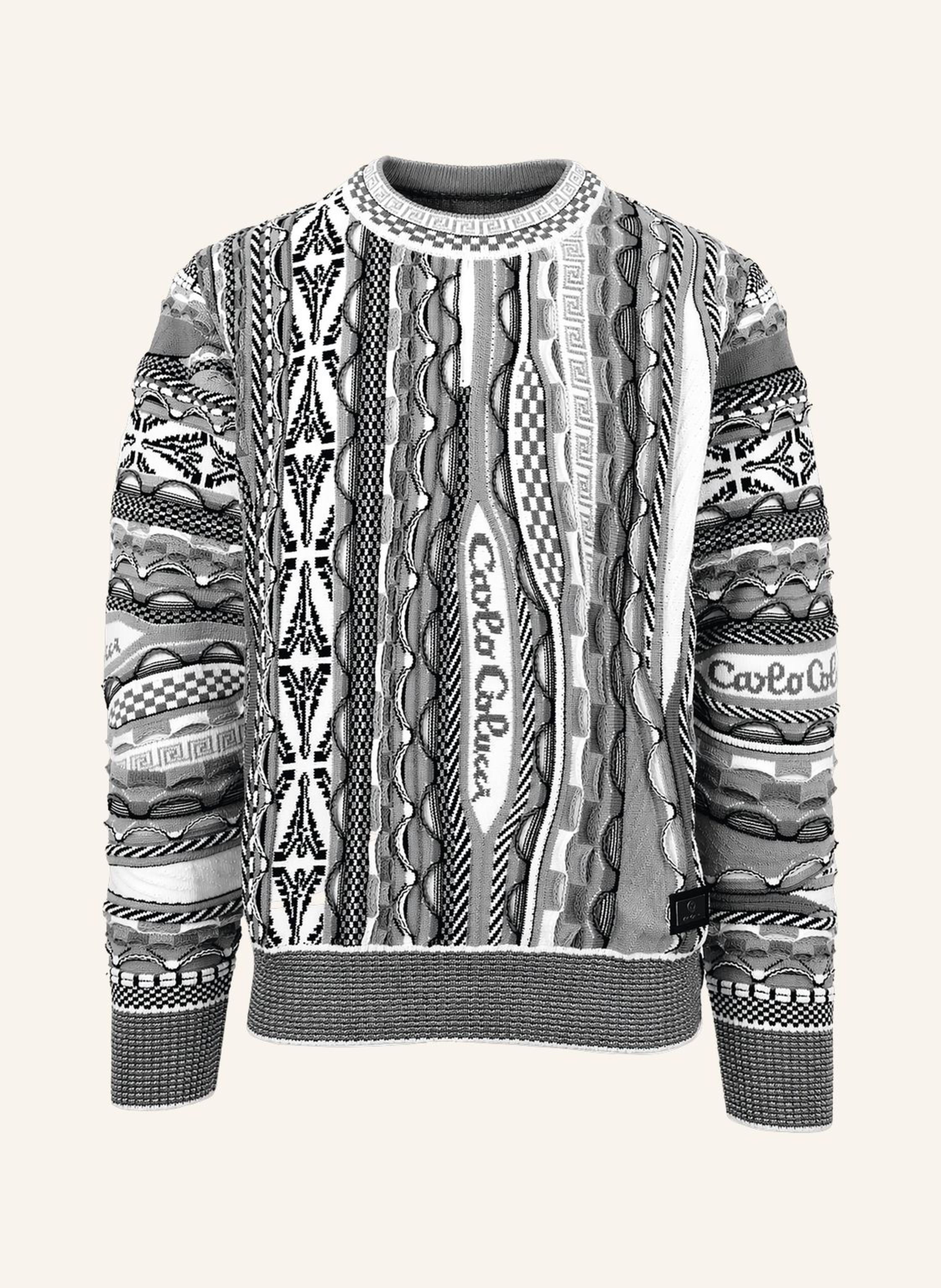 CARLO COLUCCI Strickpullover - 3D Knit FUSCALDO