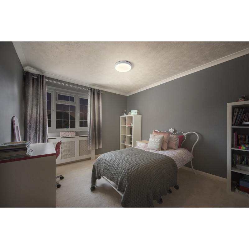 Plafonnier LED Moia blanc 2200 lm 20 W LEDVANCE