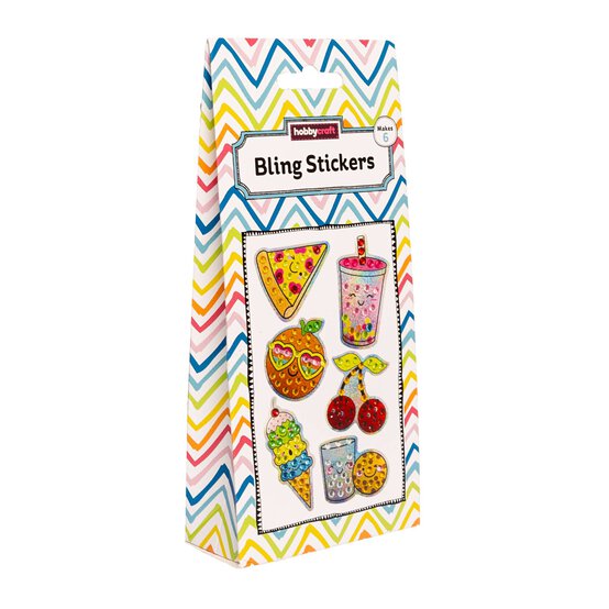 Kawaii Bling Stickers 6 Pack