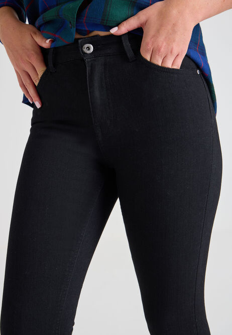 Womens Black Alexa Shaper Skinny Jeans