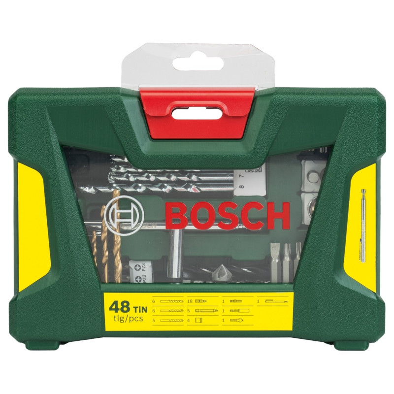 Coffret de forets V-Line 48 pièces BOSCH