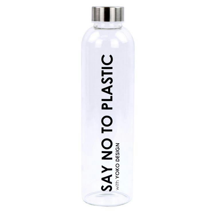 - Bouteille en verre 750 ml say no to plastic