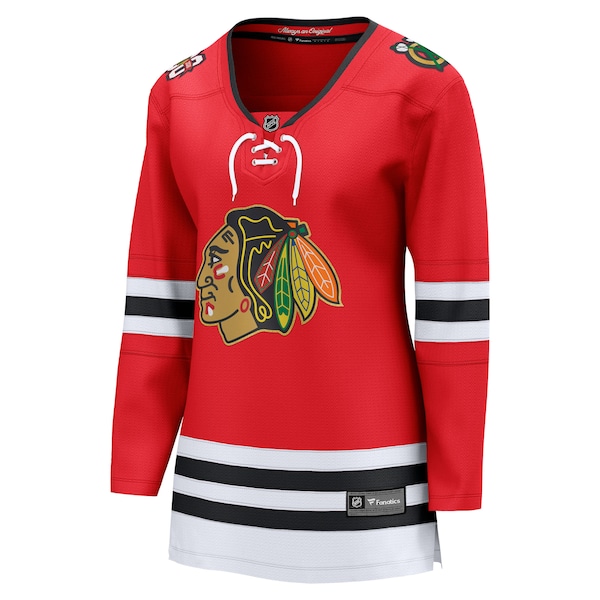 Chicago Blackhawks  Women's Centennial Breakaway Jersey - Red