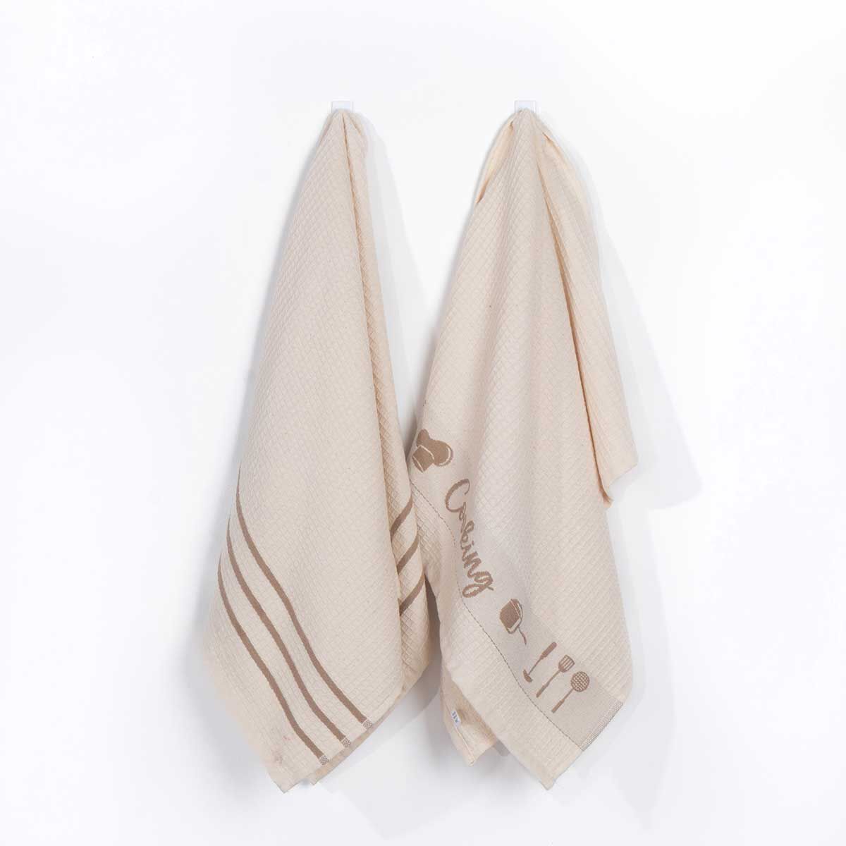 Conjunto de 2 panos de cozinha FAVO 70x50cm