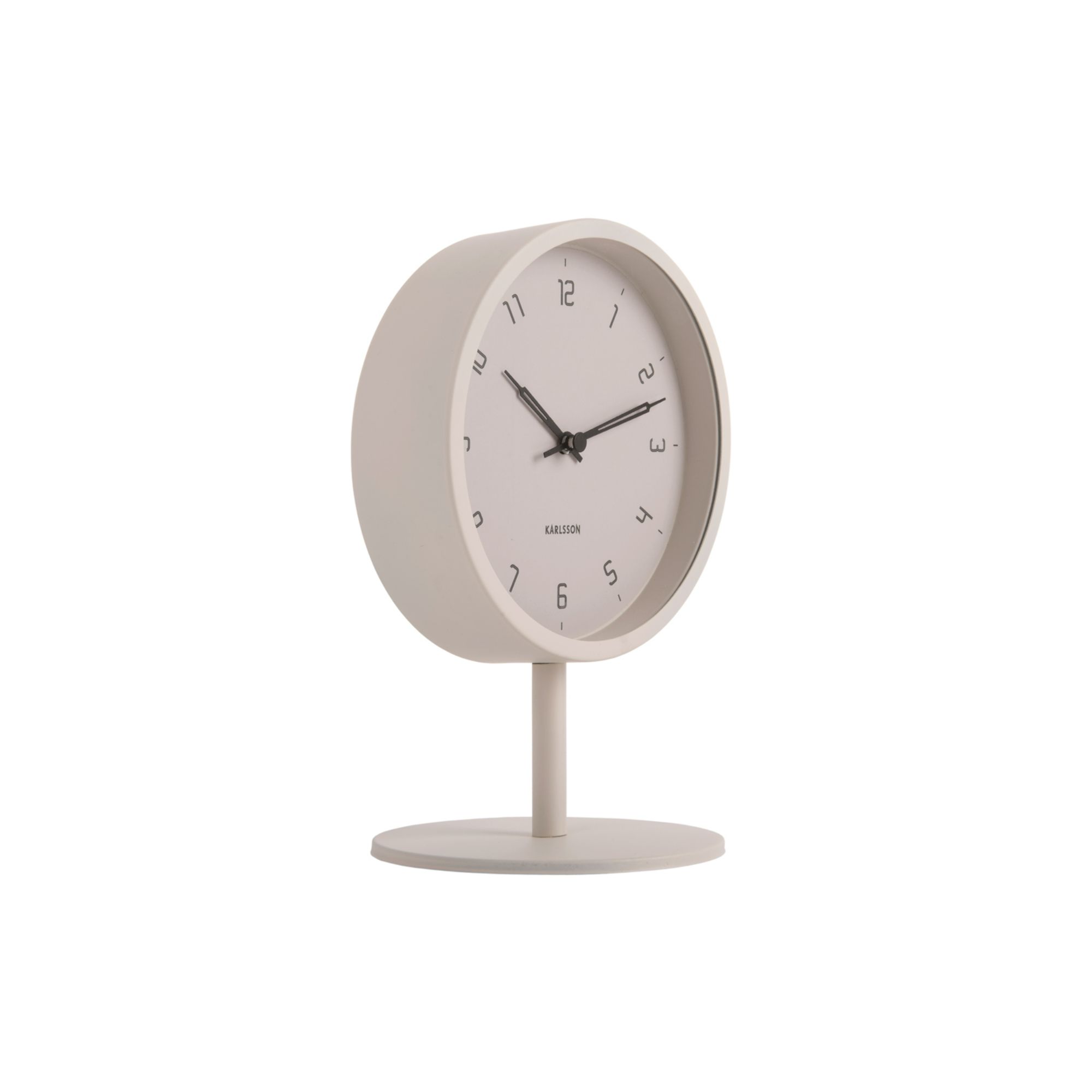 Karlsson tafelklok Stark - grijs - Ø15cm