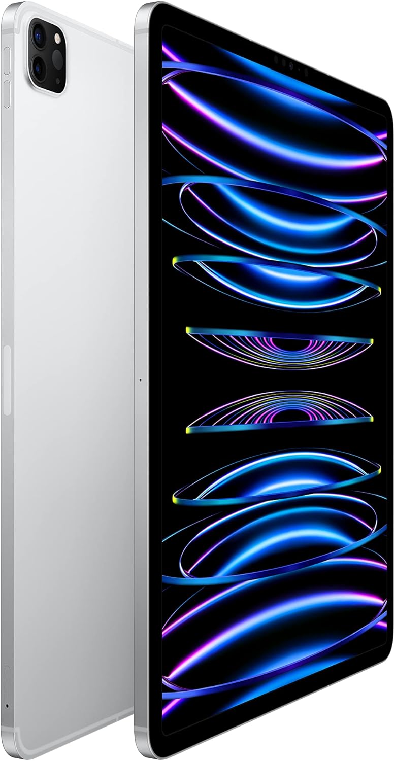 Apple 2022 iPad Pro 6th Gen (12.9-inch  Wi-Fi  128GB) - Silver (Renewed Premium)
