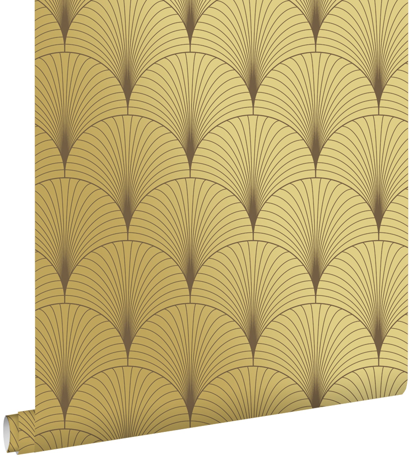 ESTAhome behang art deco motief goud - 53 cm x 10.05 m - 139782