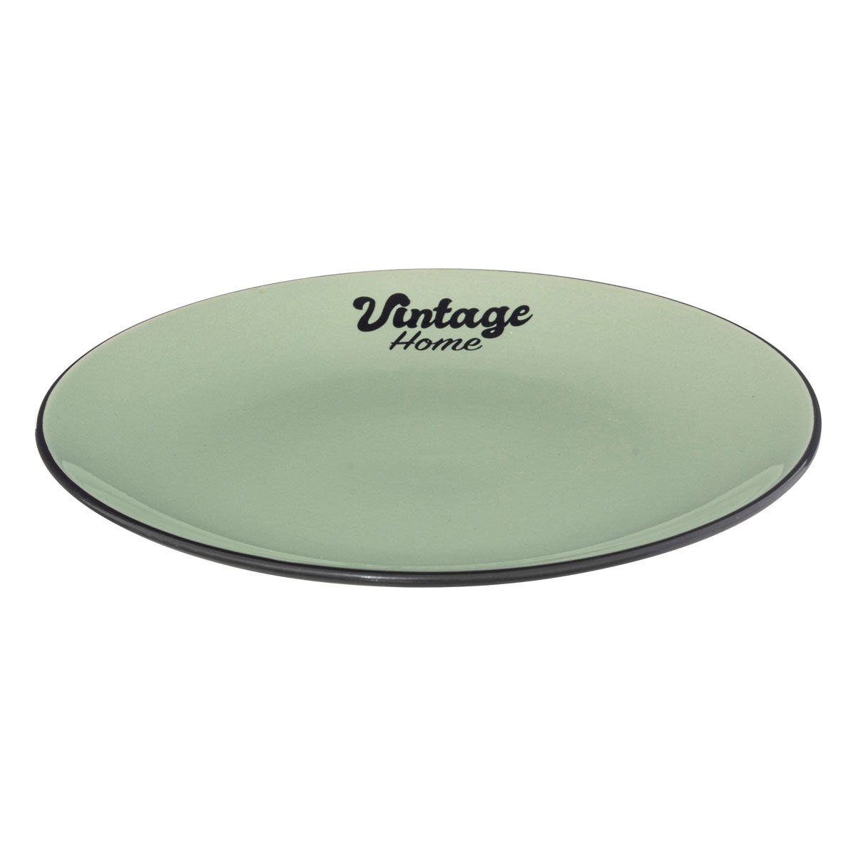 Prato de sobremesa BE VINTAGE verde 20cm