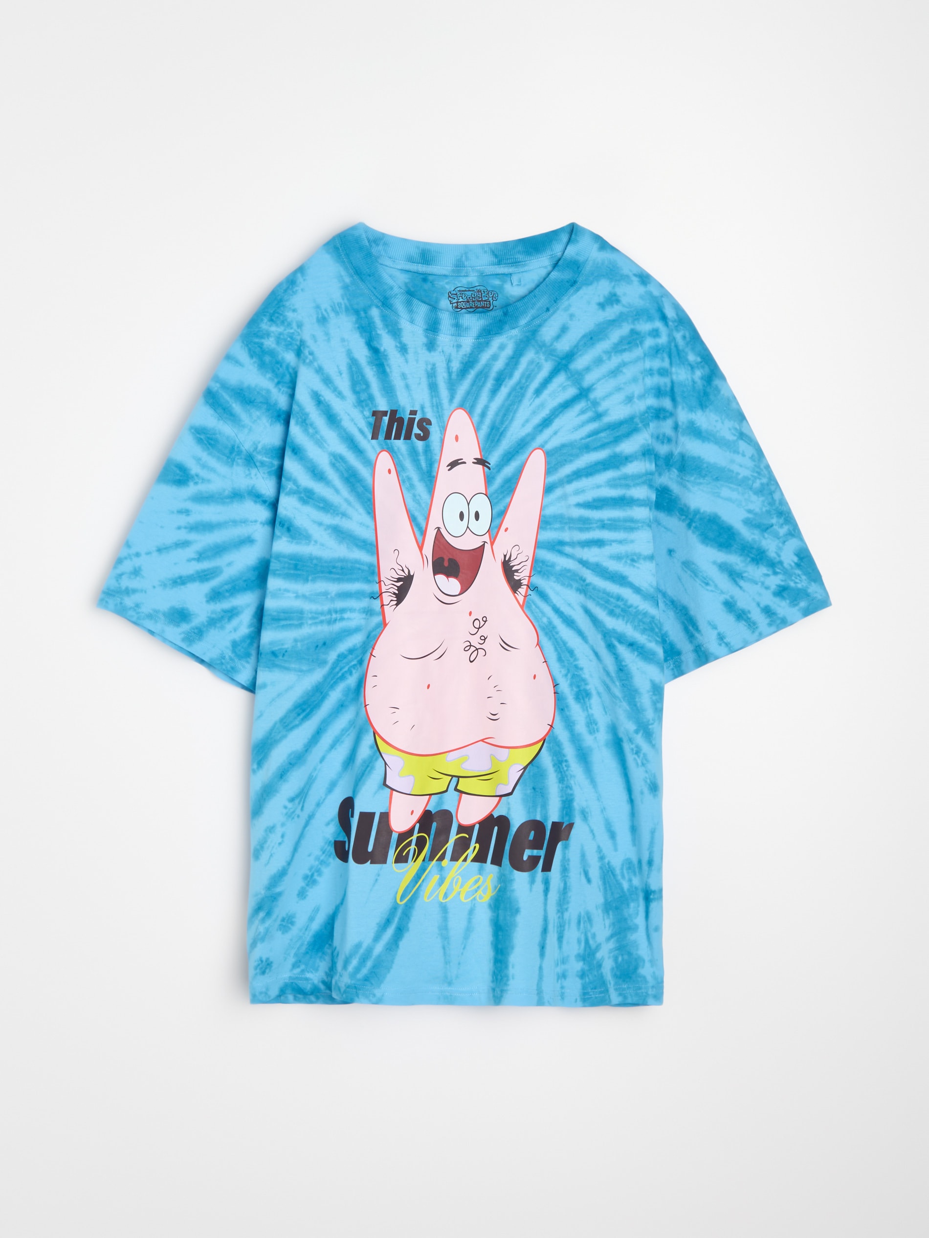 Bawełniana koszulka z nadrukiem SpongeBob