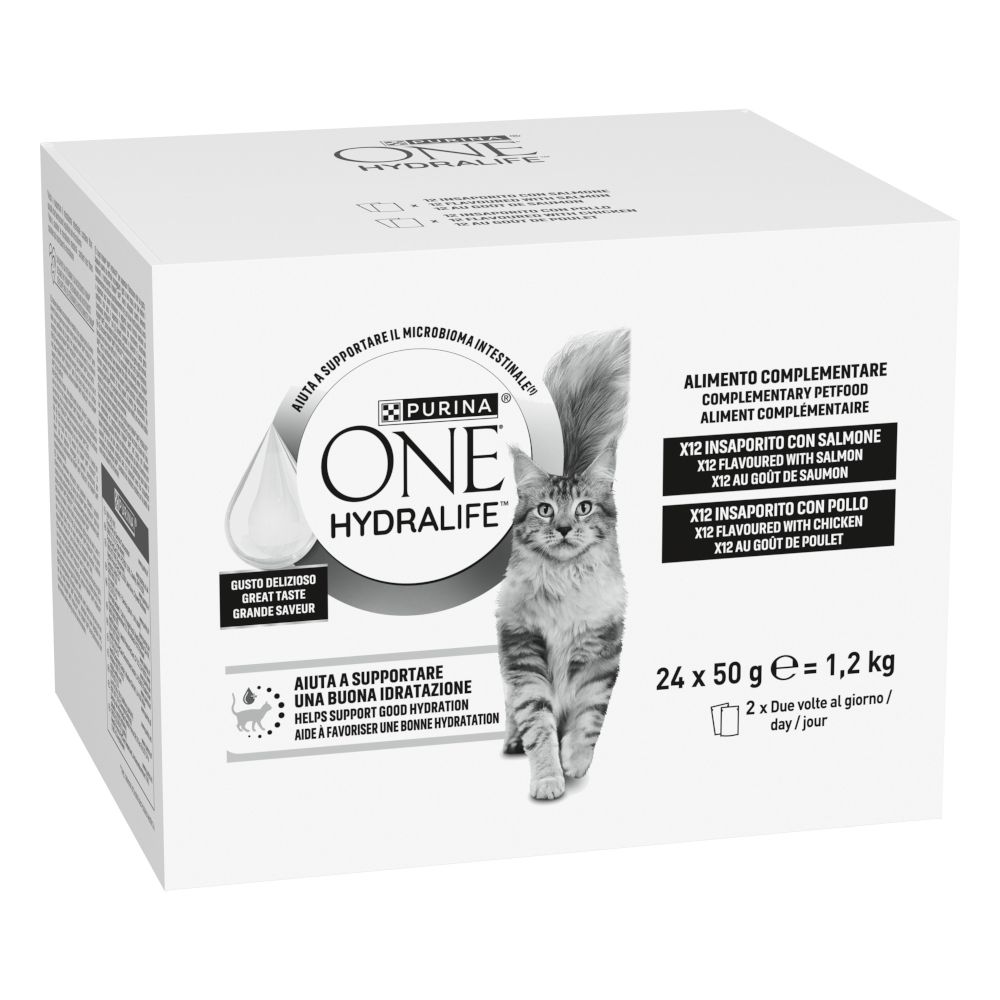 PURINA ONE Hydralife Cat Liquid 24 x 50g