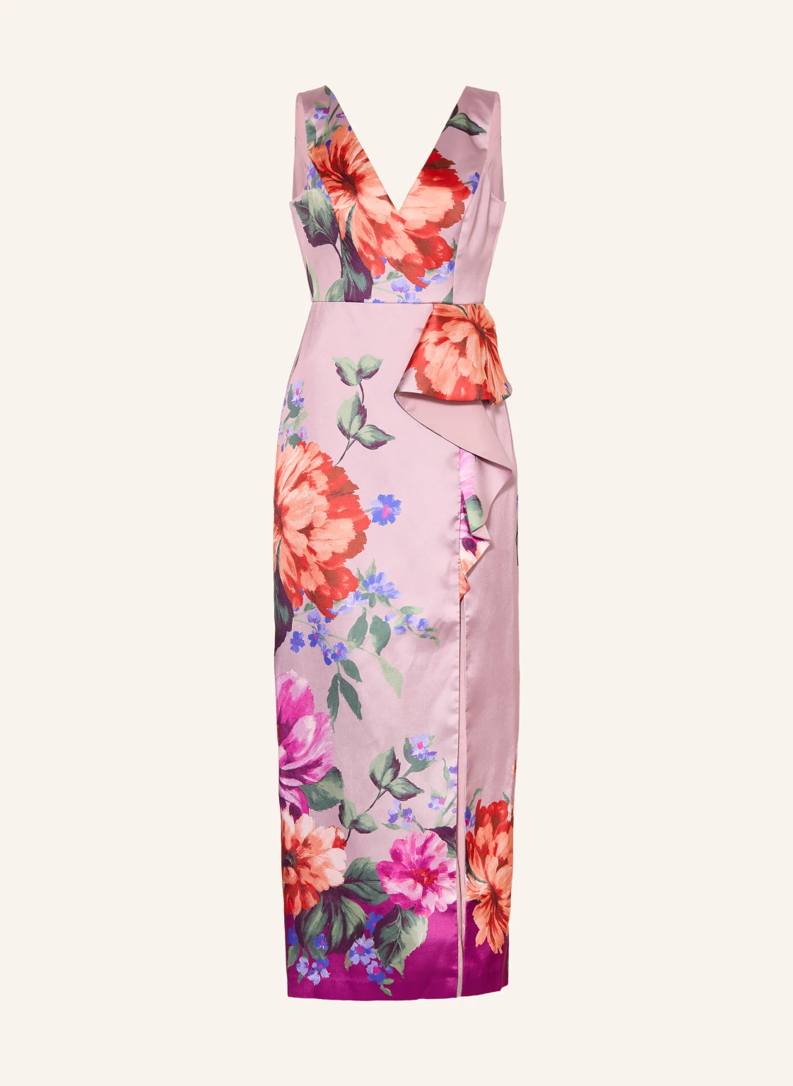 ADRIANNA PAPELL Abendkleid mit Volants