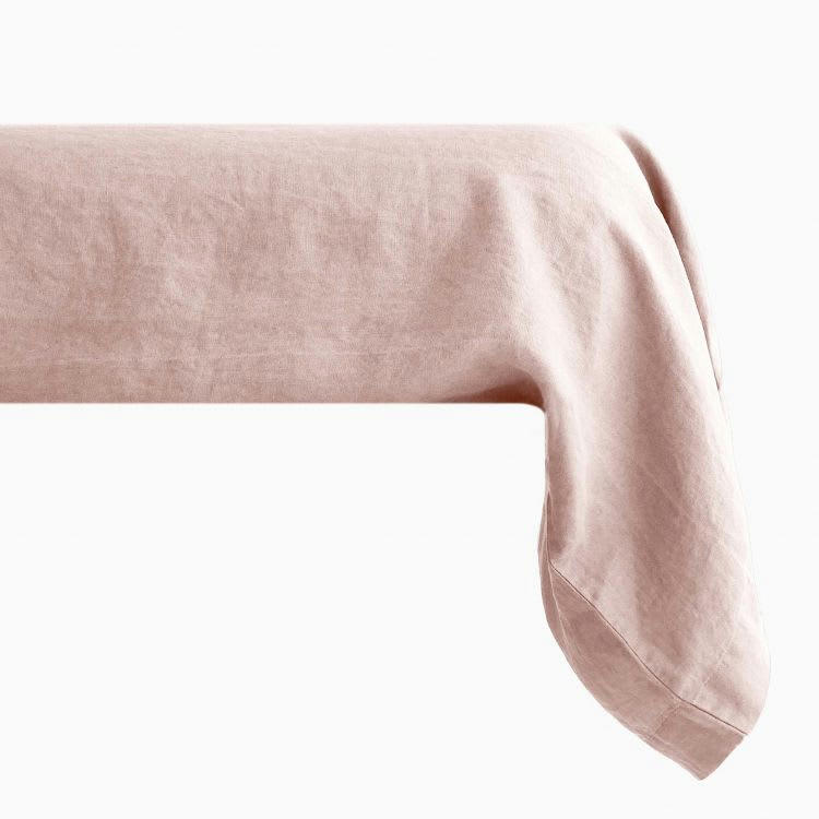 PALACE - Taie de traversin en Coton Rose TU cm