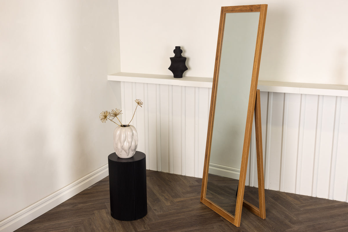BRAM spiegel Viknes - walnoot - 40 x 170 x 55 cm