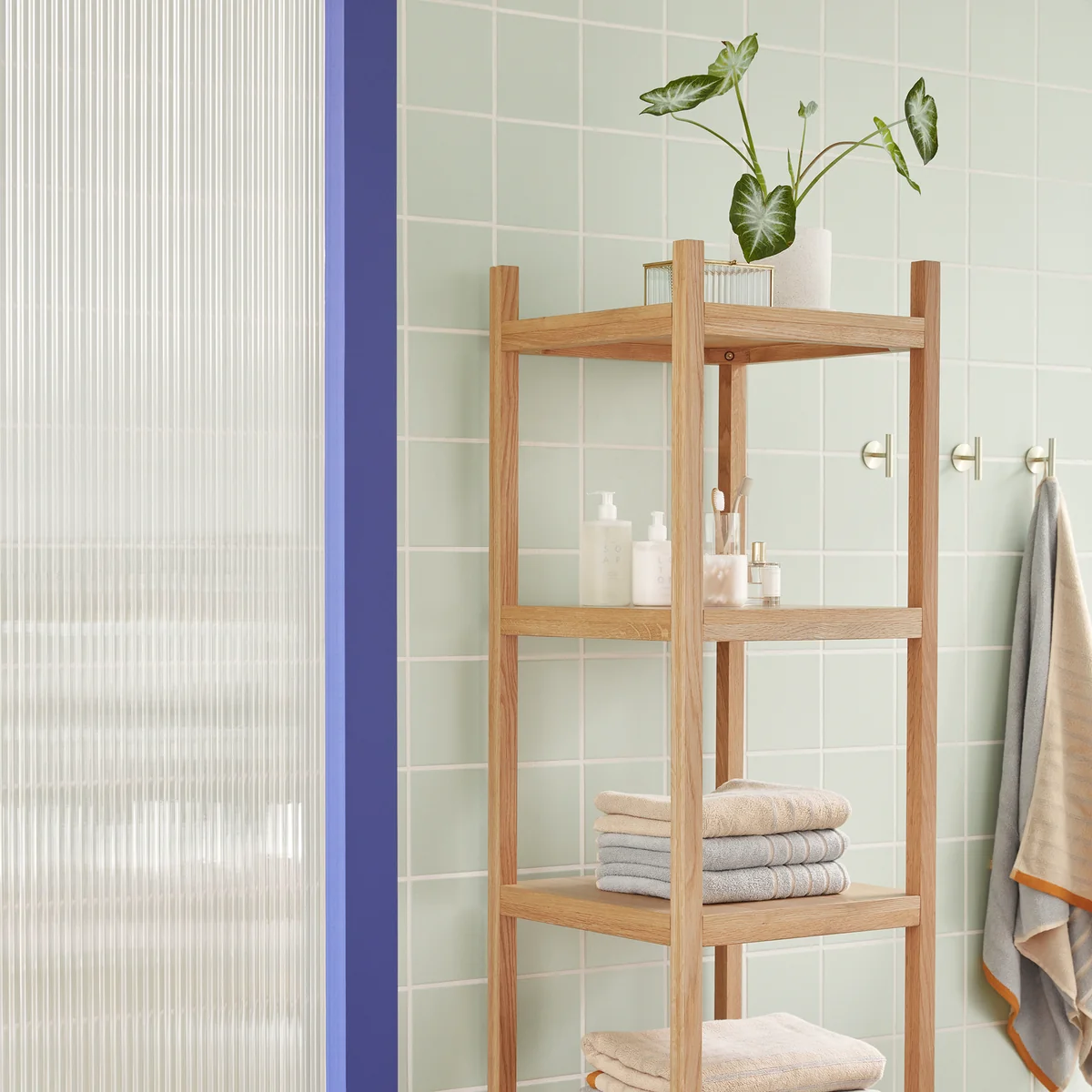 Hübsch Interior - Ripple Glasboxen, gefrostet (3er-Set)
