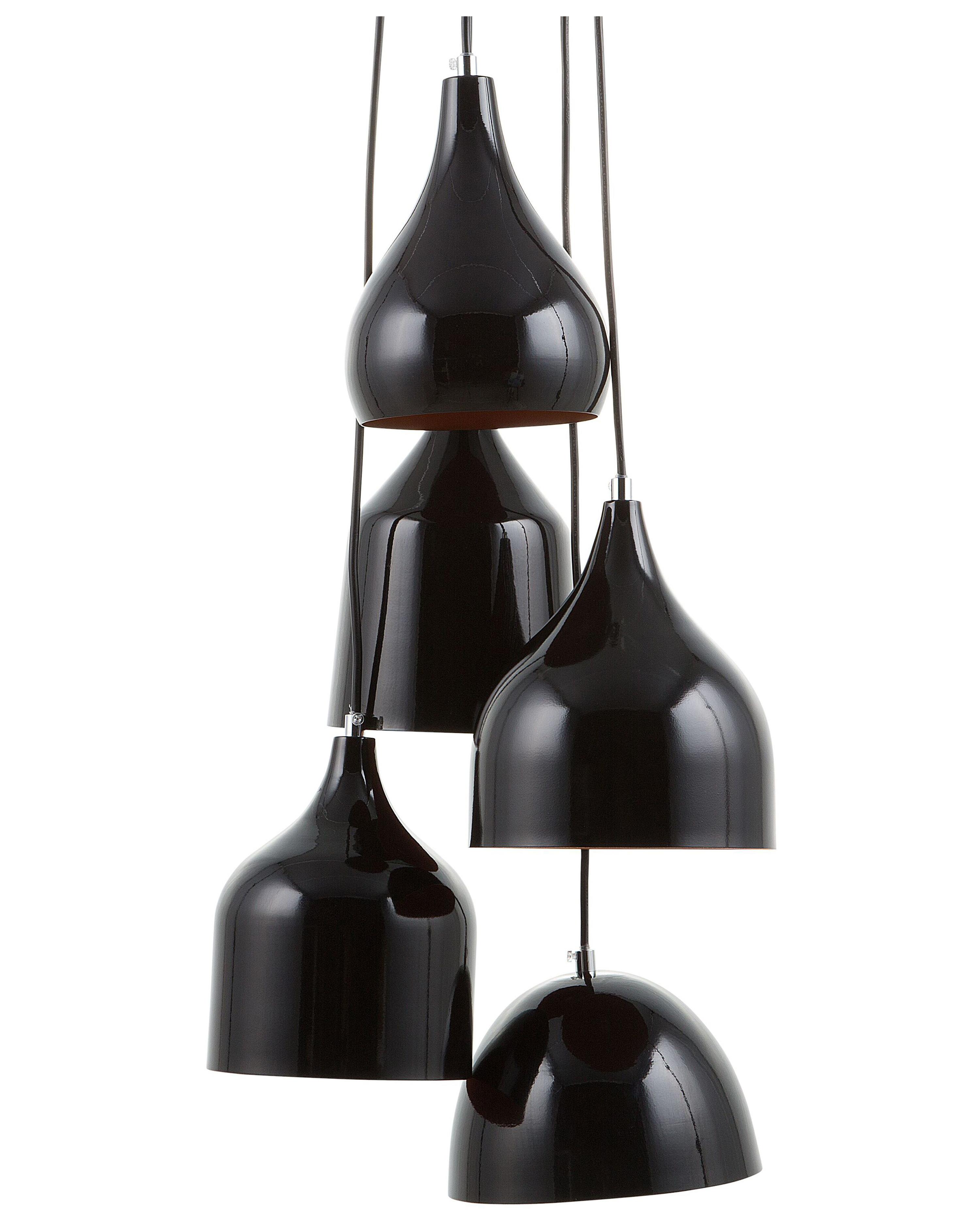 Pendant Lamp SAVIO Metal Golden Brown Black