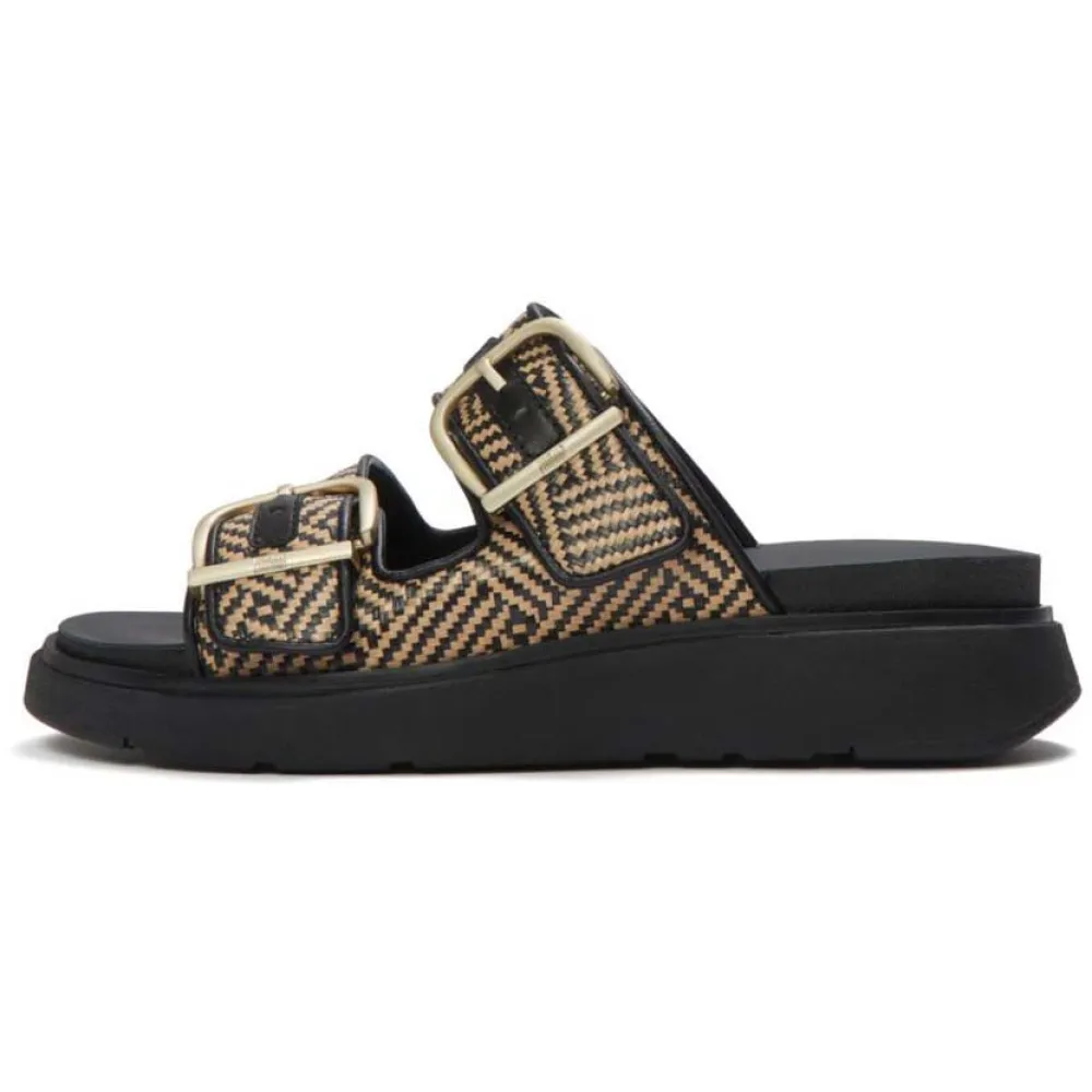 Fitflop Gen FF Buckle Graphic Weave sandals