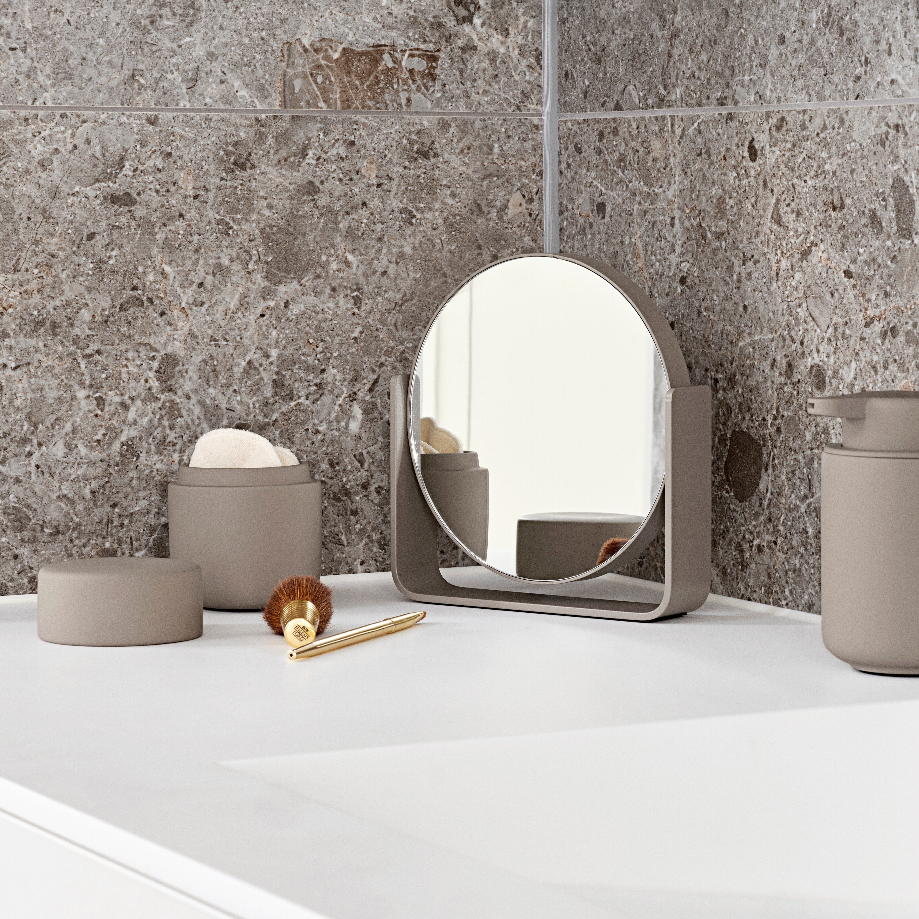 Zone Denmark Ume Tafelspiegel - Taupe
