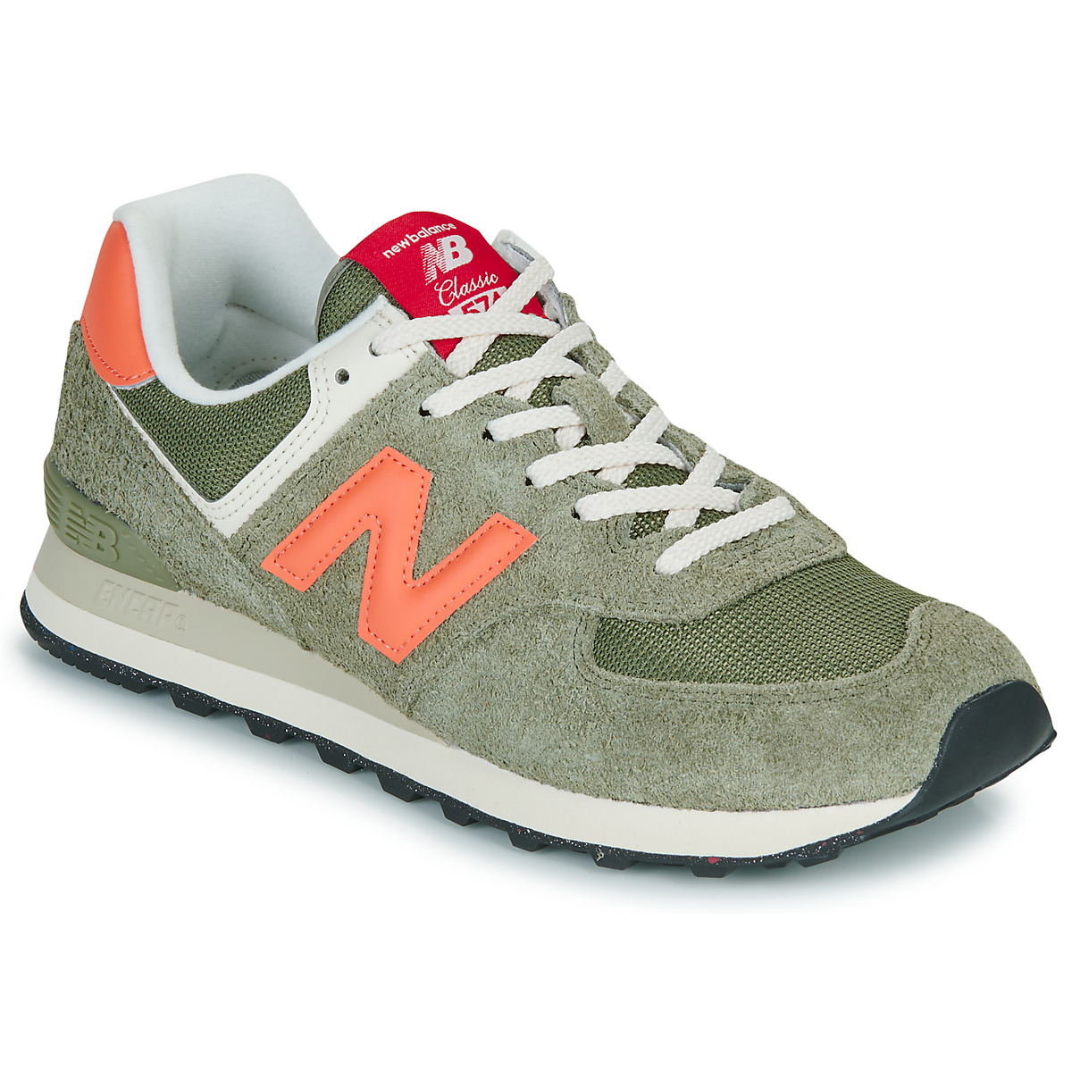 New Balance - 574 - Kaki / Orange