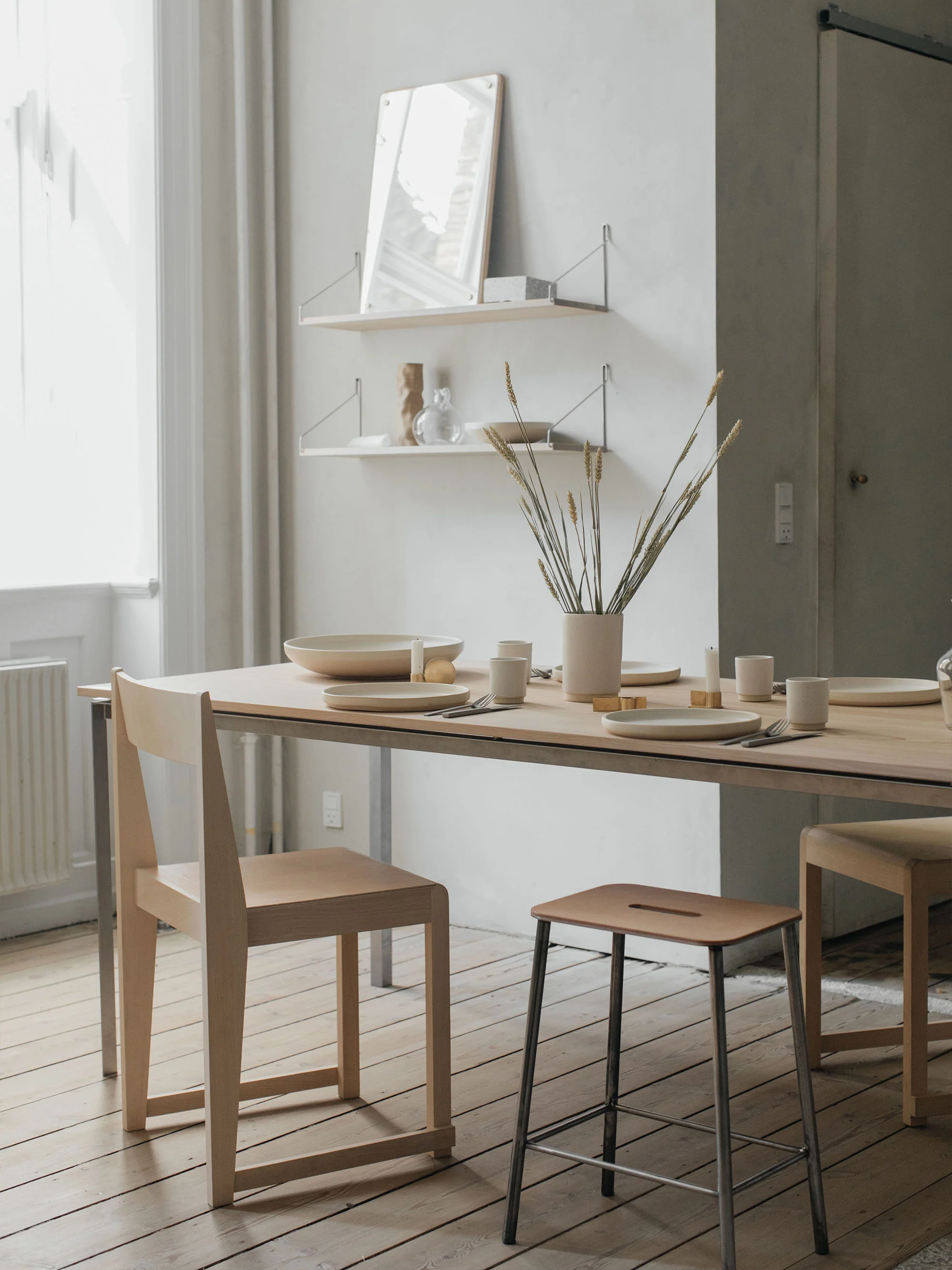 Leder-Thekenhocker Adam