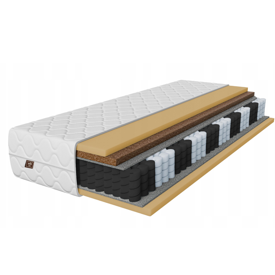 Materac kieszeniowy KOKOSO PREMIUM 80x200 wysokość 26 cm H5/H4