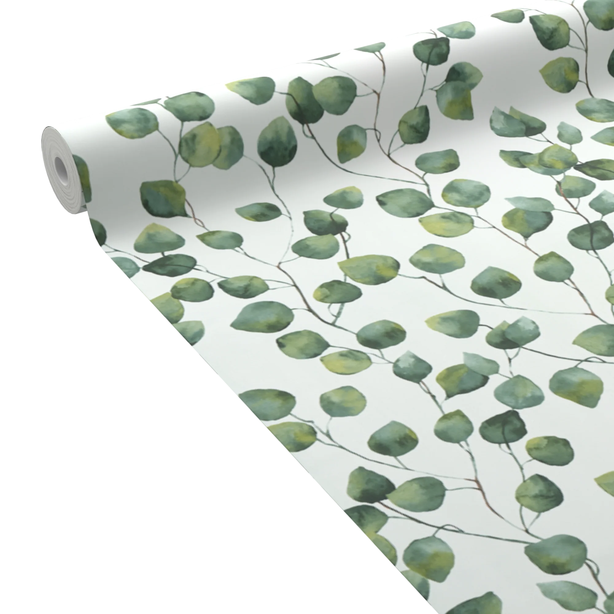 Papier peint intissé pré-encollé SADÉE vert feuille