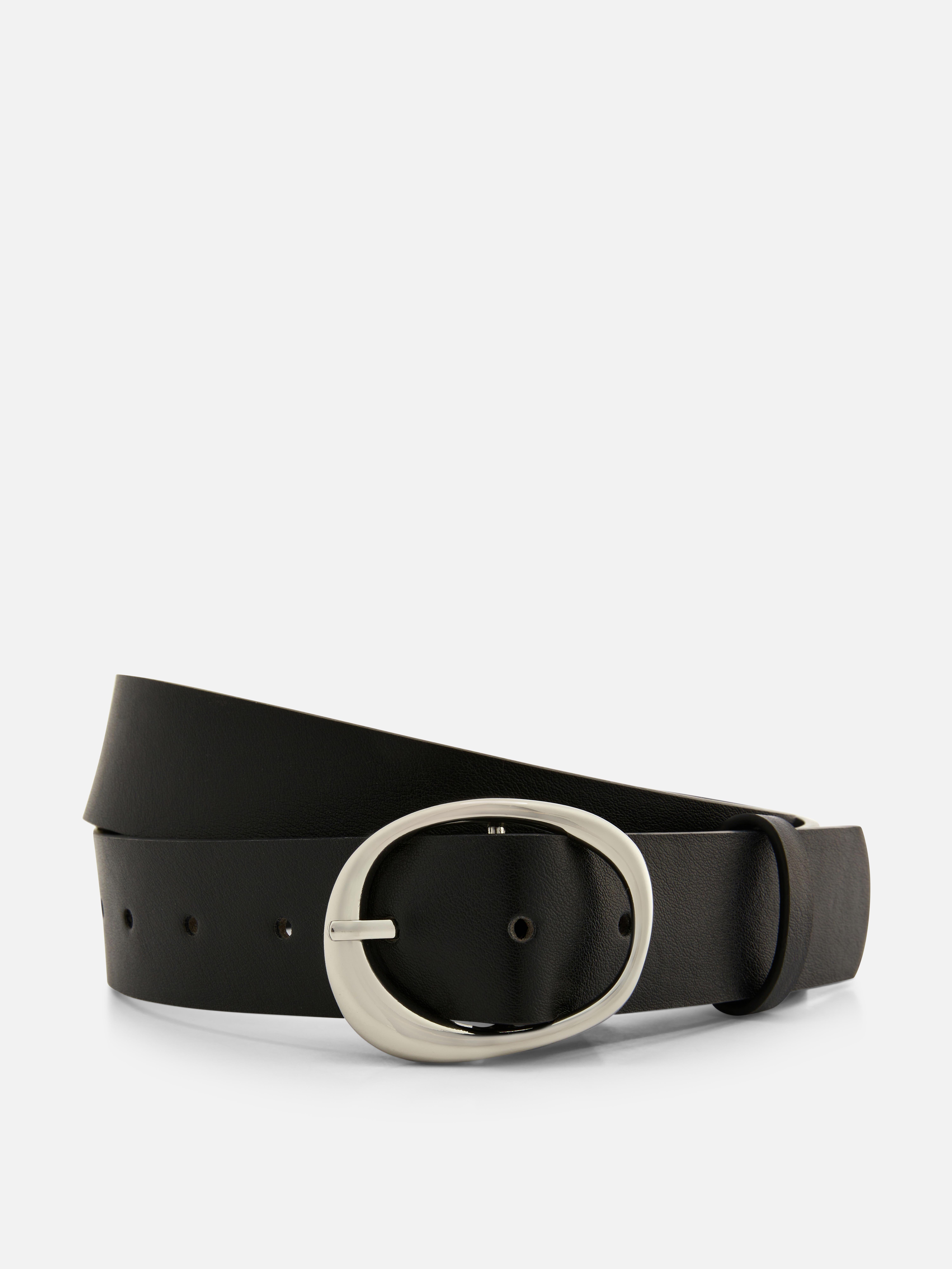 Oval Buckle Belt