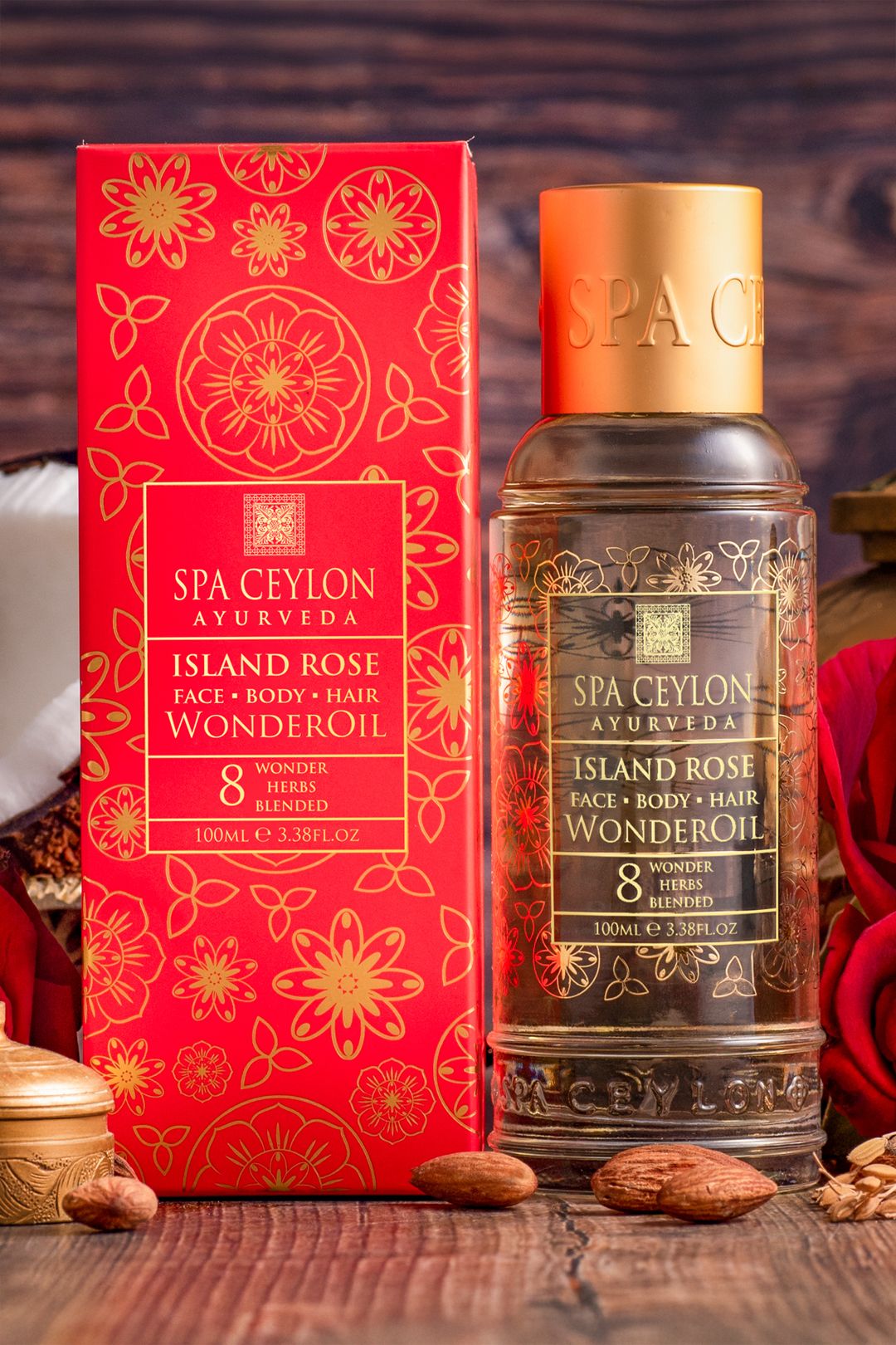 Spa Ceylon Wonder Oil - Island Rose 100ml