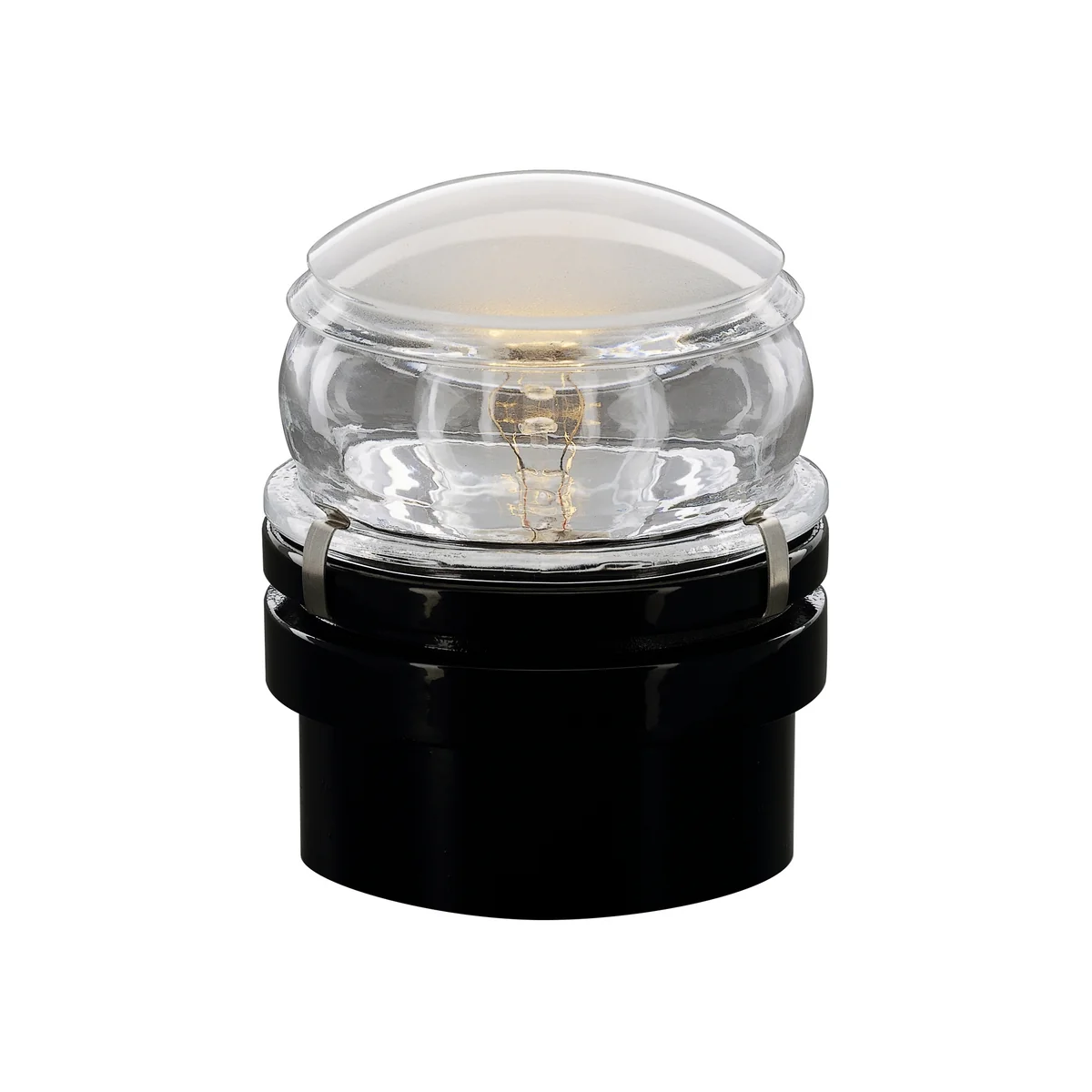 Oluce - Fresnel Wandleuchte, schwarz
