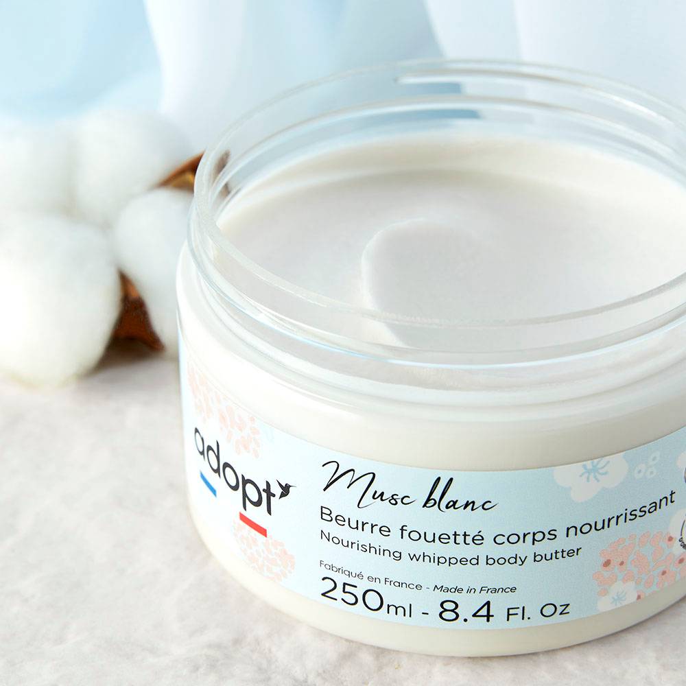 Musc blancBeurre fouetté corps nourrissant 250 ml