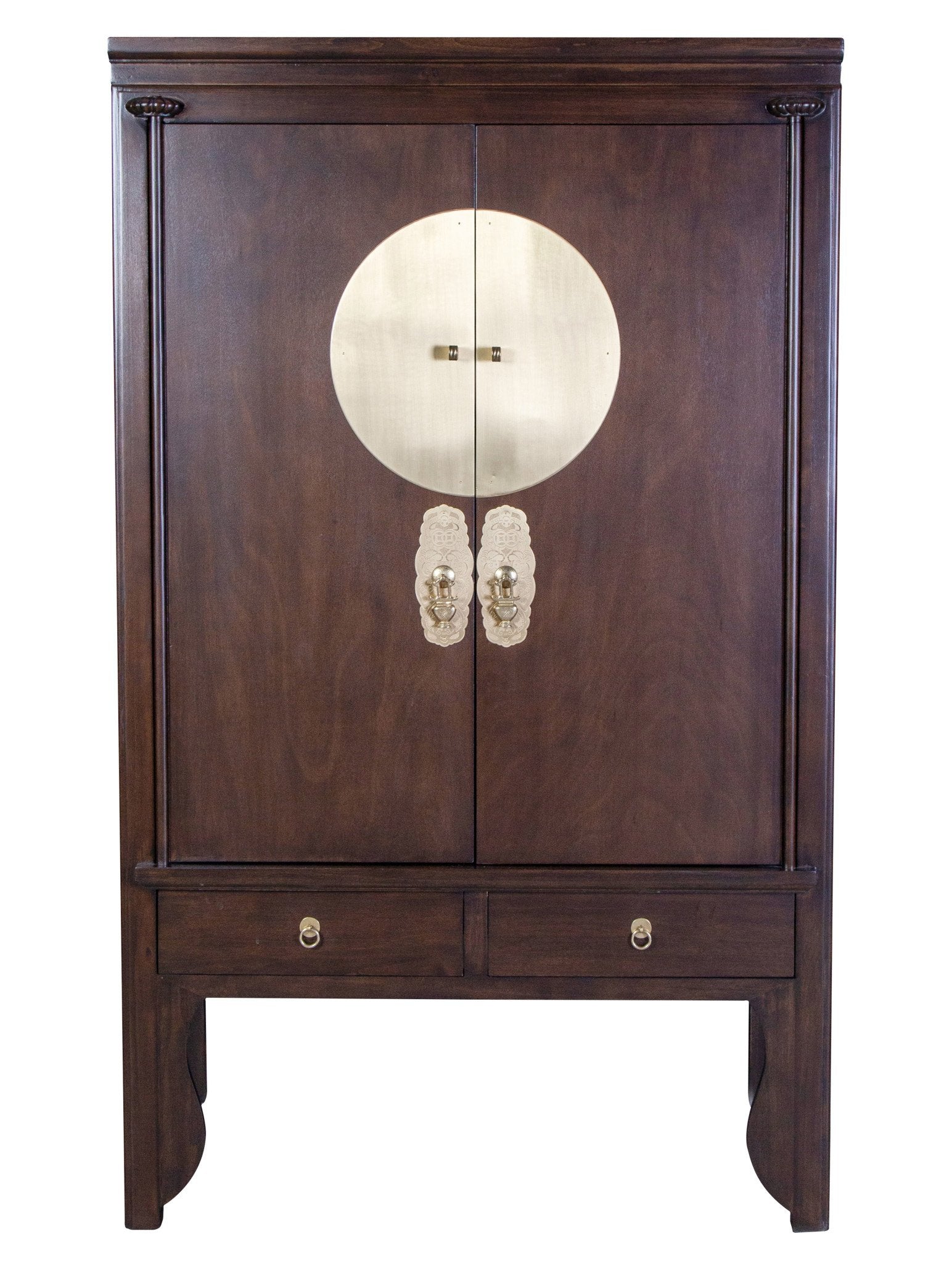 Fine Asianliving Chinese Bruidskast Earthy Bruin -