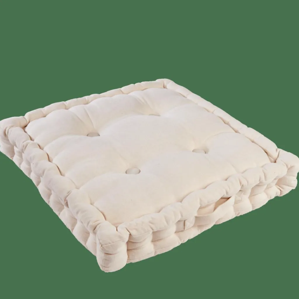 Coussins De Chaise^CASA ALDA Coussin Matelas Blanc Cassé