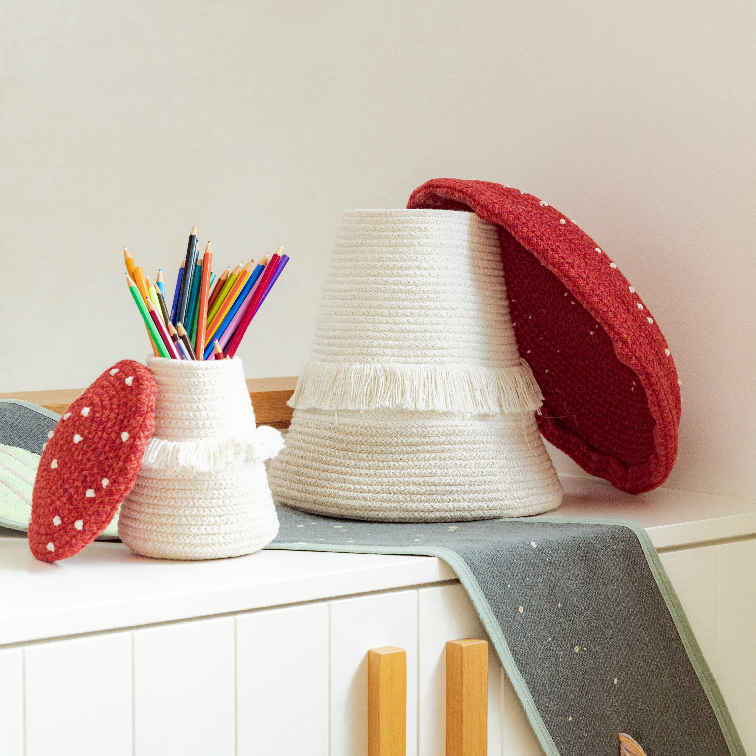 Lorena Canals Paddenstoel Opbergmand - Groot